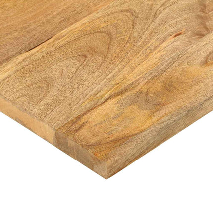Bordsskiva 50x50x2,5 cm fyrkantig massiv mango-trä