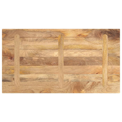 Bordsskiva 100x50x2,5 cm rektangulär massiv mango-trä