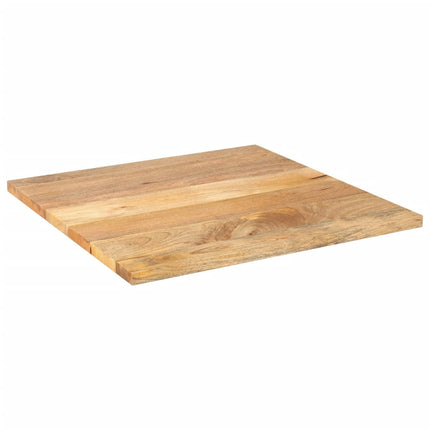 Bordsskiva 80x80x2,5 cm fyrkantig massivt mango-trä