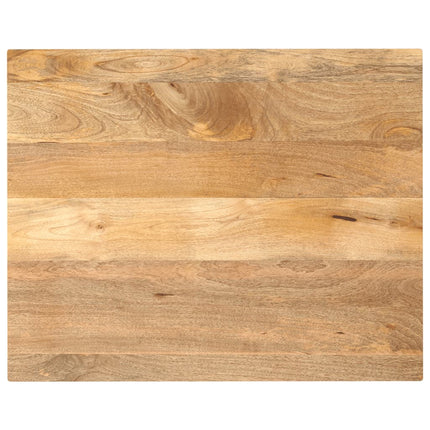 Bordsskiva 100x80x2,5 cm rektangulär massivt mango-trä