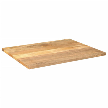 Bordsskiva 100x80x2,5 cm rektangulär massivt mango-trä