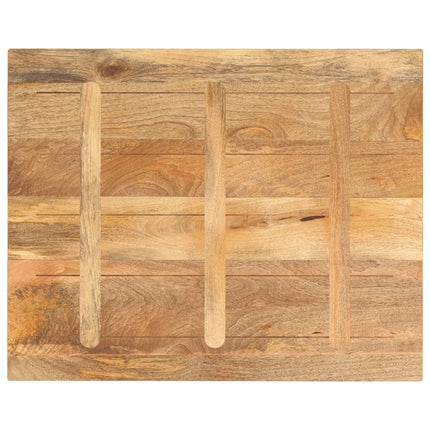 Bordsskiva 100x80x2,5 cm rektangulär massivt mango-trä