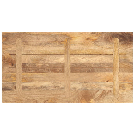 Bordsskiva 100x70x3,8 cm rektangulär massivt mango-trä