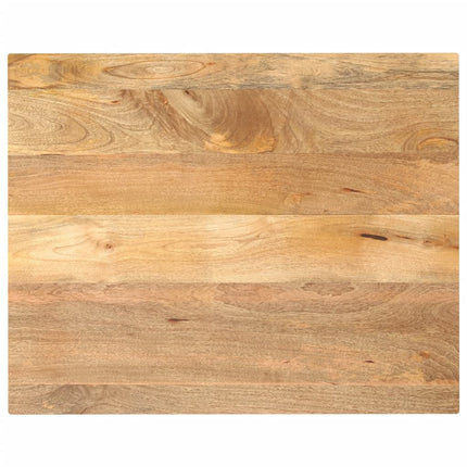 Bordsskiva 90x80x3,8 cm rektangulär massivt mango-trä