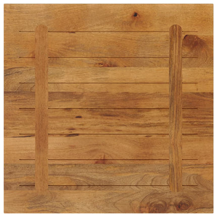 Bordsskiva 90x90x2,5 cm fyrkantig massivt mango-trä