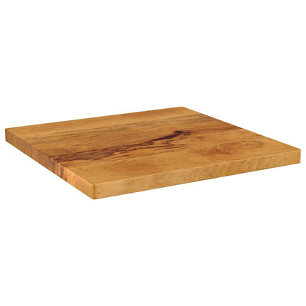 Bordsskiva 50x50x3,8 cm fyrkantig massiv mango-trä