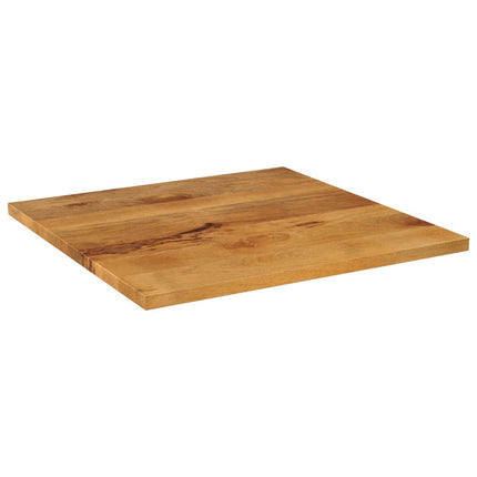 Bordsskiva 80x80x3,8 cm fyrkantig massivt mango-trä