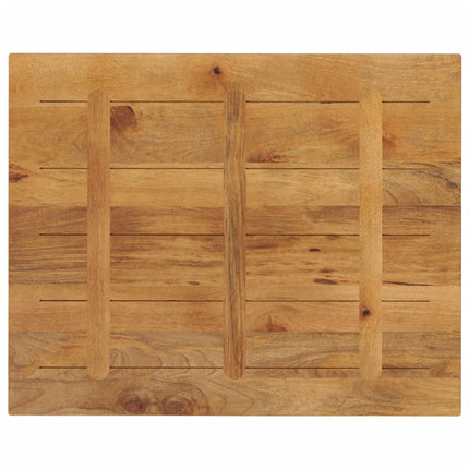 Bordsskiva 90x80x3,8 cm rektangulär massivt mango-trä