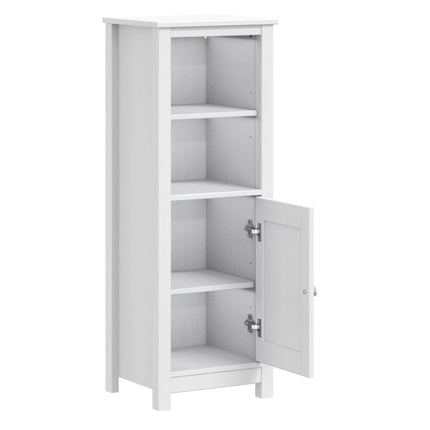 Badrumsskåp BERG vit 40x34x110 cm massiv furu
