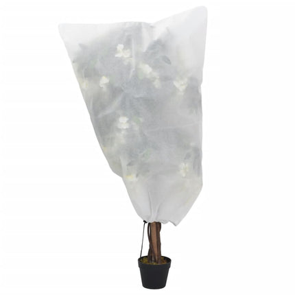 Fiberdukar med dragsko 8 st 70 g/m² 0,8x0,8 m