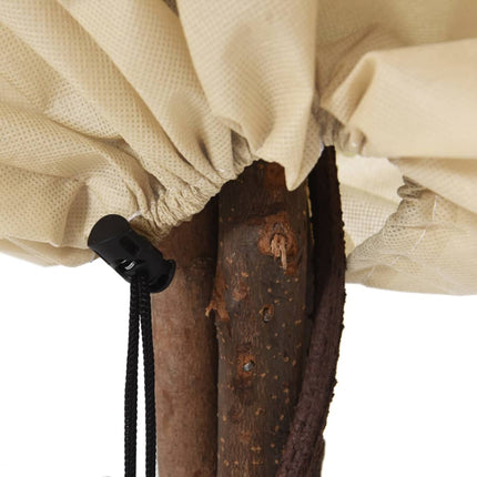 Fiberdukar med dragsko 8 st 70 g/m² 0,8x1,2 m