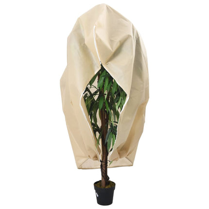 Fiberdukar med blixtlås 2 st 70 g/m² 2,36x2 m