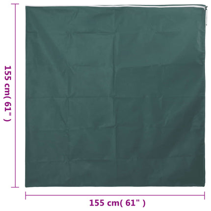 Fiberdukar med blixtlås 4 st 70 g/m² 1,55x1,55 m