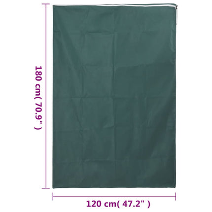 Fiberdukar med blixtlås 4 st 70 g/m² 1,2x1,8 m