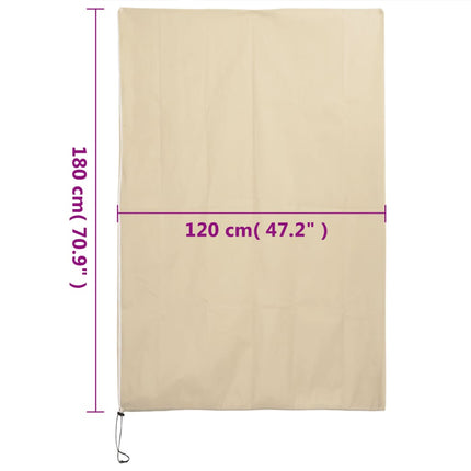 Fiberdukar med blixtlås 10 st 70 g/m² 1,2x1,8 m
