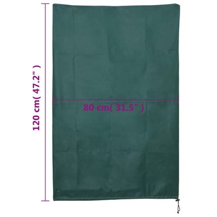 Fiberdukar med dragsko 12 st 70 g/m² 0,8x1 m