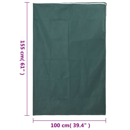 Fiberdukar med blixtlås 10 st 70 g/m² 1x1,55 m