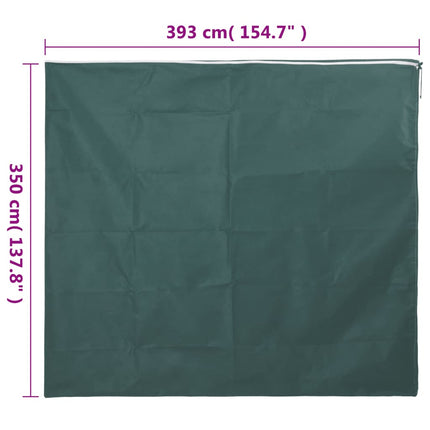 Fiberdukar med blixtlås 10 st 70 g/m² 3,93x3,5 m