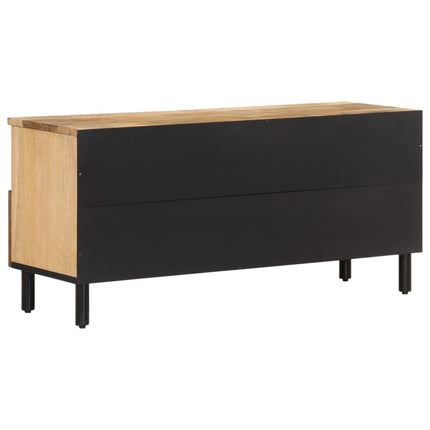 Tv-bänk 100x33x46 cm massivt mangoträ