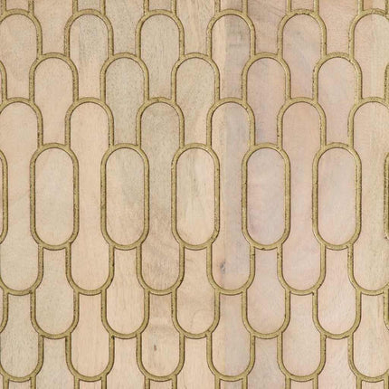 Sidoskåp 60x33x75 cm massivt mangoträ