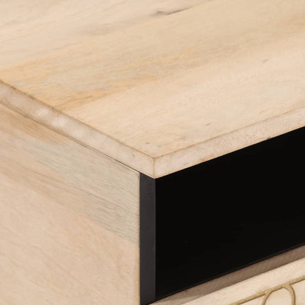 Soffbord 80x54x40 cm massivt mangoträ