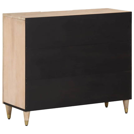 Sidoskåp 90x33x75 cm massivt mangoträ