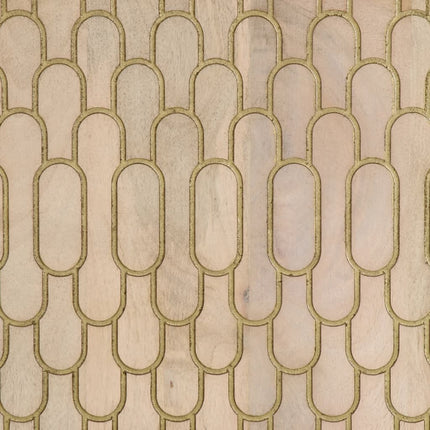 Högskåp 60x33x100 cm massivt mangoträ