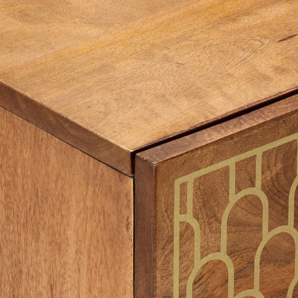 Nattduksbord 40x33x46 cm massivt mangoträ