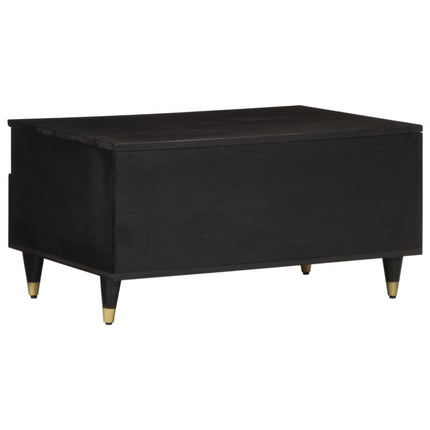 Soffbord 80x54x40 cm massivt mangoträ