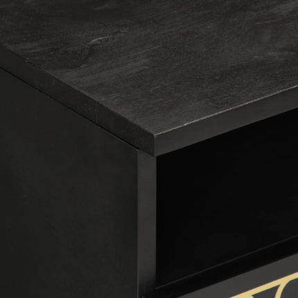Soffbord 80x54x40 cm massivt mangoträ
