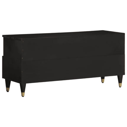 Tv-bänk 100x33x46 cm massivt mangoträ