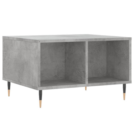 Soffbord betonggrå 60x50x36,5 cm konstruerat trä