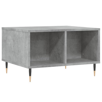 Soffbord betonggrå 60x50x36,5 cm konstruerat trä