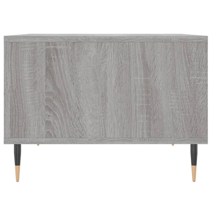 Soffbord grå sonoma 60x50x36,5 cm konstruerat trä