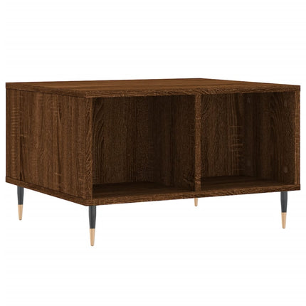 Soffbord brun ek 60x50x36,5 cm konstruerat trä