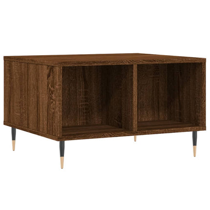 Soffbord brun ek 60x50x36,5 cm konstruerat trä