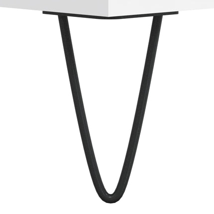 Soffbord vit 60x50x36,5 cm konstruerat trä