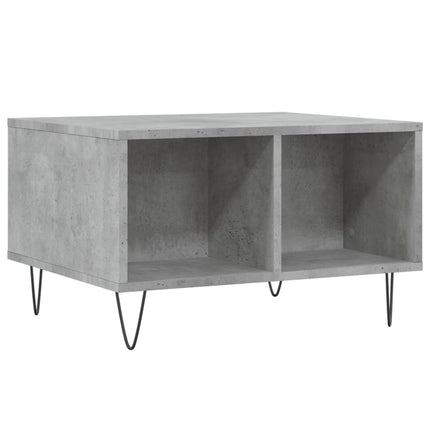 Soffbord betonggrå 60x50x36,5 cm konstruerat trä
