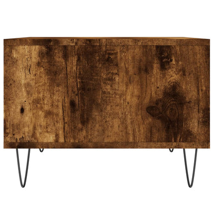 Soffbord rökfärgad ek 60x50x36,5 cm konstruerat trä