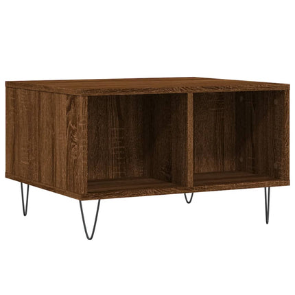Soffbord brun ek 60x50x36,5 cm konstruerat trä