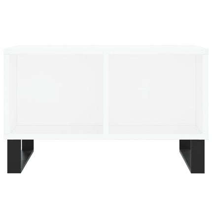 Soffbord vit 60x50x36,5 cm konstruerat trä