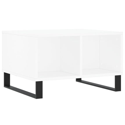 Soffbord vit 60x50x36,5 cm konstruerat trä