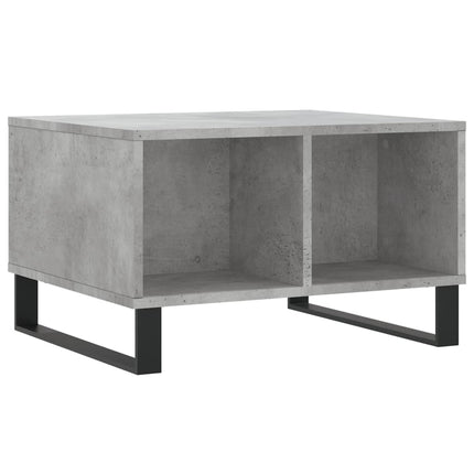 Soffbord betonggrå 60x50x36,5 cm konstruerat trä