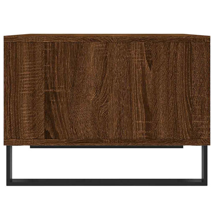 Soffbord brun ek 60x50x36,5 cm konstruerat trä
