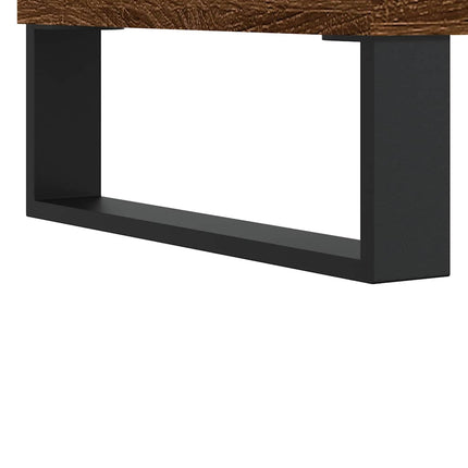 Soffbord brun ek 60x50x36,5 cm konstruerat trä