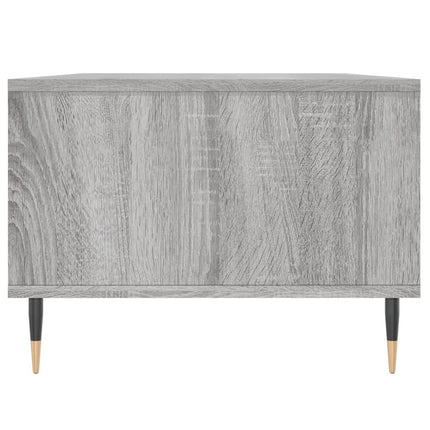 Soffbord grå sonoma 90x50x36,5 cm konstruerat trä