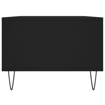 Soffbord svart 90x50x36,5 cm konstruerat trä