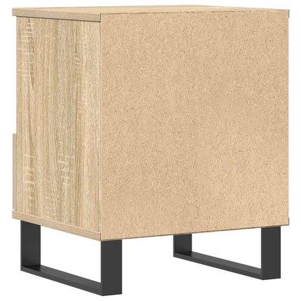 Sängbord sonoma-ek 40x35x50 cm konstruerat trä