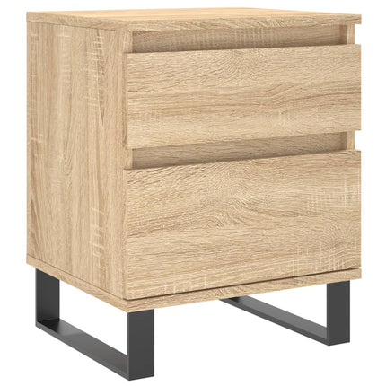 Sängbord sonoma-ek 40x35x50 cm konstruerat trä