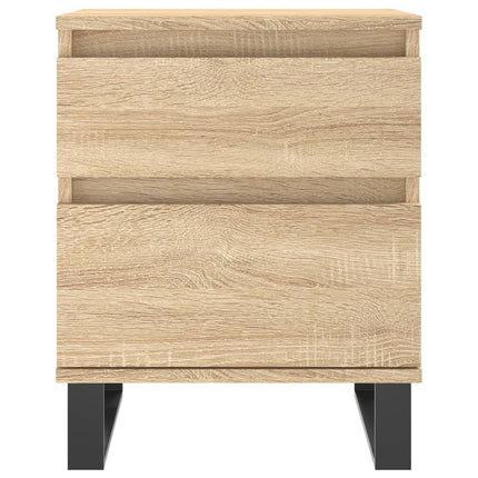 Sängbord sonoma-ek 40x35x50 cm konstruerat trä